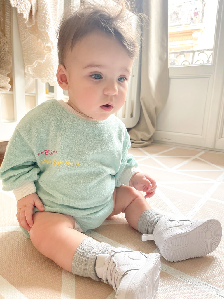 long sleeve baby onesie 